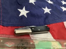 Vintage Boker (Tree Brand) Single Blade Barlow w/ a Bear Blade Etch and on the bolster  