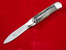 New 7-3/4" Hubertus "Springer" leverlock auto (68.111.WH.11)Big Horn Edition Rams Horn III