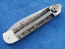 New 7-3/4" Hubertus "Springer" leverlock auto (68.111.WH.11)Big Horn Edition Rams Horn IIII