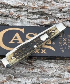 CASE XX ** BROTHERS ANTIQUE GREEN ATS 34  DOCTORS KNIFE