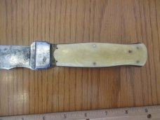 Union Cutlery Oleans NY Half of a knife Axe Combo
