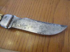 Union Cutlery Oleans NY Half of a knife Axe Combo