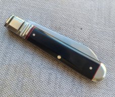 K'roo Fancy Jack in Black Linen with Red Diamond shield and liners...Ringed Fancy bolsters and caps 