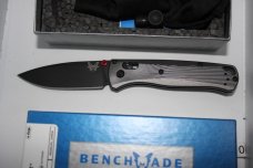 Benchmade Bugout 535-4 Knife Aluminum scales NIB M390 steel
