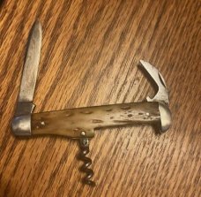 OLD CATTARAGUS BARTENDER POCKET KNIFE