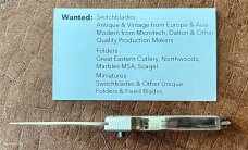 Nice Miniature Russian Prison Knife (RPK) Switchblade, Unused 
