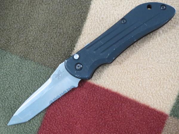 Benchmade 9100 Auto Stryker ELISHEWITZ Push Button Auto Knife Slide Lock  USA Discontinued