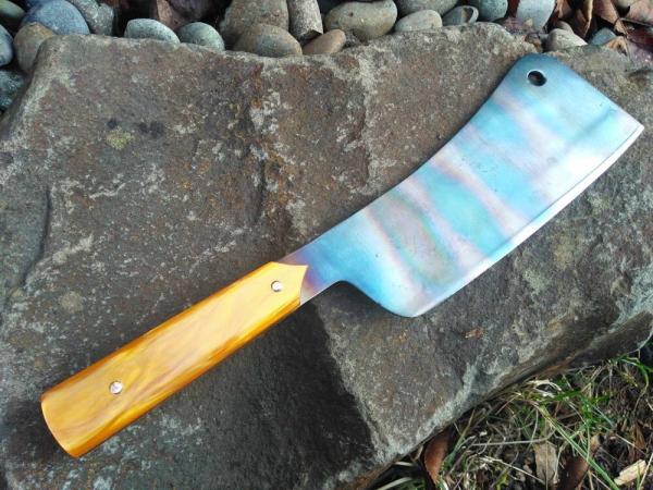 Just a crazy hand made cleaver butcher knife
