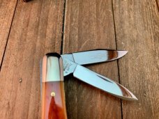 Schatt and Morgan Keystone Series Swell Center Whittler Smooth October Harvest Bone 2009 