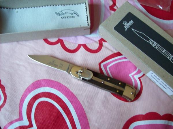 Hubertus Knife Solingen, Germany Small 08 Exotic Rare Green Micarta 5 3/4 " Open Lilyput NIB Hubertus Knife Solingen, Germany Small 08 Exotic Rare Green Micarta 5 3/4 " Open Lilyput NIB