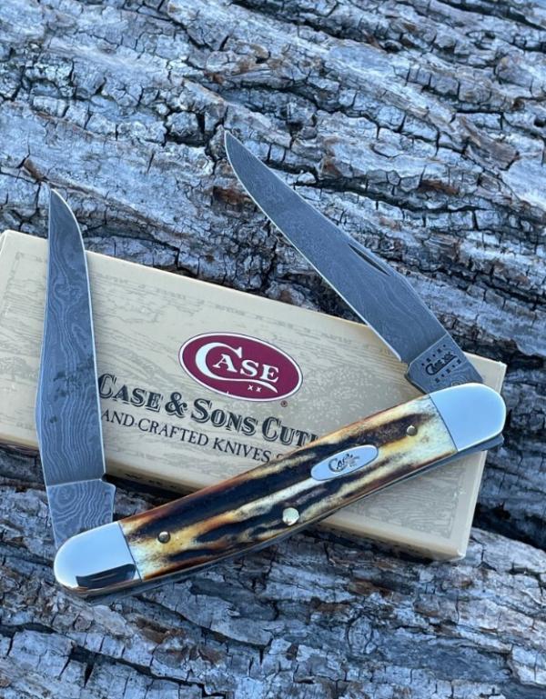 CASE XX ** 2010 STAG DAMASCUS MUSKRAT CASE XX ** 2010 STAG DAMASCUS MUSKRAT