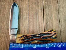 Schatt and Morgan File and Wire Series Kentucky Shiner Pint Signature Worm Grove Bone ATS-34 2013