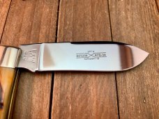 Schatt and Morgan File and Wire Series Kentucky Shiner Pint Signature Worm Grove Bone ATS-34 2013