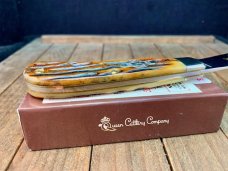 Schatt and Morgan File and Wire Series Kentucky Shiner Pint Signature Worm Grove Bone ATS-34 2013