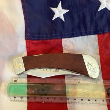 Case xx 1983 Pro-Lock I Large Lock Back Knife w/ Nice Wood Handles -NOS in M/NM Condition