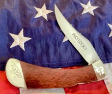 Case xx 1983 Pro-Lock I Large Lock Back Knife w/ Nice Wood Handles -NOS in M/NM Condition