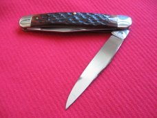 Vintage Italian Pickbone Knife GESCO Two Blade "52 ITALY" Pick Bone - Old Stock!