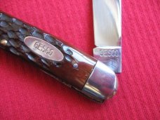 Vintage Italian Pickbone Knife GESCO Two Blade "52 ITALY" Pick Bone - Old Stock!
