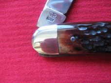 Vintage Italian Pickbone Knife GESCO Two Blade "52 ITALY" Pick Bone - Old Stock!