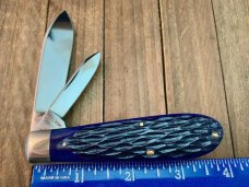 Schatt and Morgan Tear Drop Jack Deep Blue Bone 1997