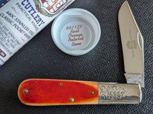 GEC 86AB Rust Orange Bone - Gorgeous Color