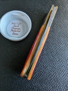 GEC 86AB Rust Orange Bone - Gorgeous Color