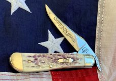 Case xx  (MDL#61953 SS) w/ Violet/Purple Handles -NOS in M/NM Condition
