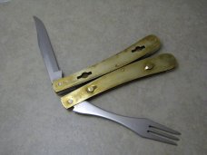 Case XX SS USA 1983 Bone 6251FK Case Collectors Club Take Apart Hobo Knife