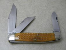 Case Classic 6340 Tested XX Bradford PA 1997 Pretty Bone Large Stockman Knife NIB
