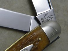 Case Classic 6340 Tested XX Bradford PA 1997 Pretty Bone Large Stockman Knife NIB