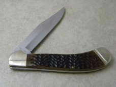 Case XX Bradford PA USA DB61100 Bone 1991 Saddlehorn NKCA Club Knife NIB