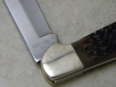 Case XX Bradford PA USA DB61100 Bone 1991 Saddlehorn NKCA Club Knife NIB
