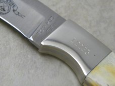 Bear MGC USA Stag Fixed Blade 1993 NKCA Club Knife NIB w/Leather Sheath