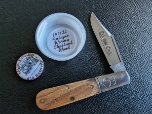 GEC 14 Lick Creek Wormy Chestnut Wood Barlow - NIT