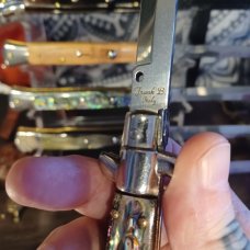 LIMITED EDITION 9INCH PICKLOCK WITH ABALONE FRANK BELTRAME 