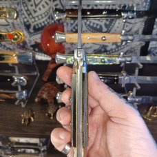 LIMITED EDITION 9INCH PICKLOCK WITH ABALONE FRANK BELTRAME 