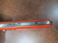 Vintage 1930's - 1940's  Schrade Walden NY USA ~ Orange Handle~
