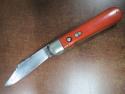 Vintage 1930's - 1940's  Schrade Walden NY USA ~ Orange Handle~