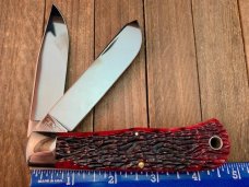 Schatt and Morgan 14th Anniversary Series Mountain Man Trapper Crimson Red Rogers Jigged Bone 2004
