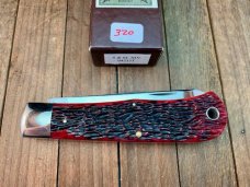 Schatt and Morgan 14th Anniversary Series Mountain Man Trapper Crimson Red Rogers Jigged Bone 2004