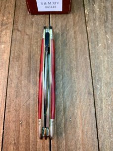 Schatt and Morgan 14th Anniversary Series Carpenter’s Whittler Crimson Red Rogers Jigged Bone 2004
