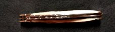 Case Tested Copperlock Dual Action Double Blade Switchblade. Tank Fisher