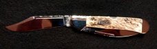 Case Tested Copperlock Dual Action Double Blade Switchblade. Tank Fisher