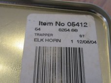 Case XX 2004 Select Elk Horn Trapper Item # 05412 Pattern # 5254 SS