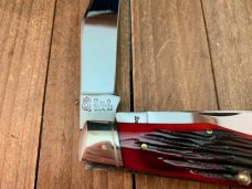 Schatt and Morgan Reverse Gunstock Stockman Red Winterbottom Bone 1992