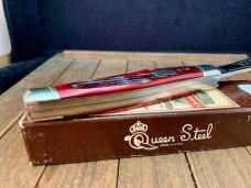 Schatt and Morgan Reverse Gunstock Stockman Red Winterbottom Bone 1992