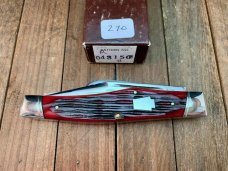 Schatt and Morgan Reverse Gunstock Stockman Red Winterbottom Bone 1992