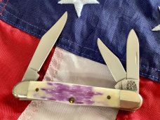 Case xx Whittler (MDL#6308 WH SS) w/ Violet/Purple Handles -NOS in Mint Condition
