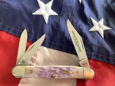 Case xx Whittler (MDL#6308 WH SS) w/ Violet/Purple Handles -NOS in Mint Condition