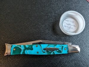 GEC 63 Fishtail Neptune Acrylic - 1 of 16 made RARE! - LNIT